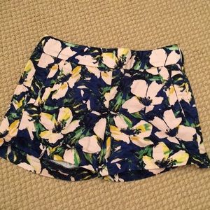 J. Crew floral shorts